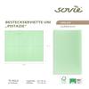 Sovie HORECA Pistachio Cutlery Napkins, Linclass Airlaid, 40 x 40 cm, 1/8 Fold, 75 Count view 2
