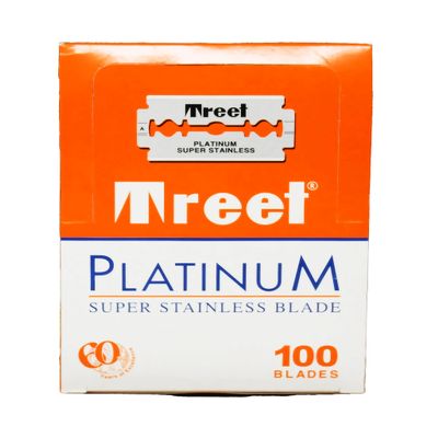 100 Treet Platinum Razor Blades