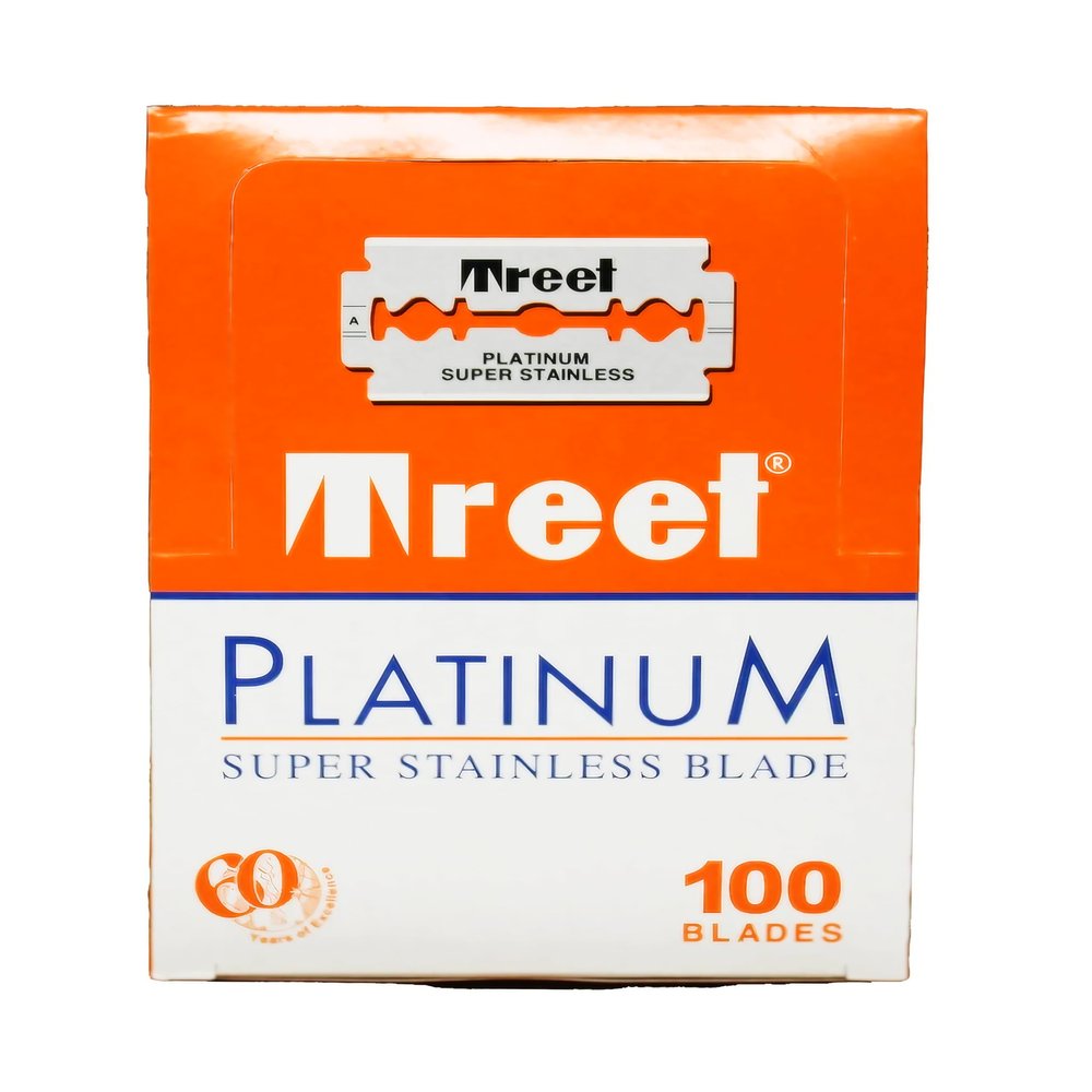 100 Treet Platinum Razor Blades