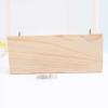 Jeanoko Wooden Squirrel Hamster Springboard 13 * 28cm view 1