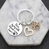 Memorial Gift Keychain for Pet Loss, Sympathy Pet Remembrance Keychain, Silver, 42 view 3