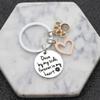 Memorial Gift Keychain for Pet Loss, Sympathy Pet Remembrance Keychain, Silver, 42 view 4