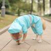 Dog Raincoat with Reflective Hood (L: Blue) view 2