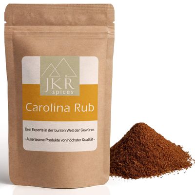 JKR Spices BBQ Carolina Rub Dry Marinade – Grill Marinade for Beef, Pork, Chicken and Vegetables – Natural Spice Blend – 500 g