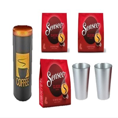 Classic Coffee Pads, UTZ-Certified, 3 Packs with Accessories