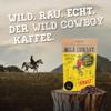 Blank Roast Wild Cowboy Coffee Beans, 500 g, Hickory-Wood Roasted, 100% Arabica, Low Acidity view 2