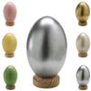 Klocke South African Decorative Ostrich Egg, Silver, 1 Piece, Without Stand view 1
