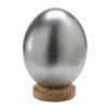 Klocke South African Decorative Ostrich Egg, Silver, 1 Piece, Without Stand view 2