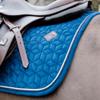 Kentucky Horsewear Velvet Basic Jumping Saddle Pad, Navy view 4