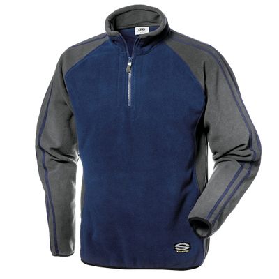 Sir Safety System MC3132QW3X "Sirflex" Microfleece, Blue/Gray, Size 3X