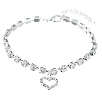 RayMinsino Pet Single-Flow Rhinestone Collar