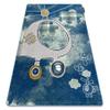rugsx Petit Helicopter Children's Rug, Blue, 80 x 150 cm view 1