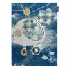 rugsx Petit Helicopter Children's Rug, Blue, 80 x 150 cm view 2