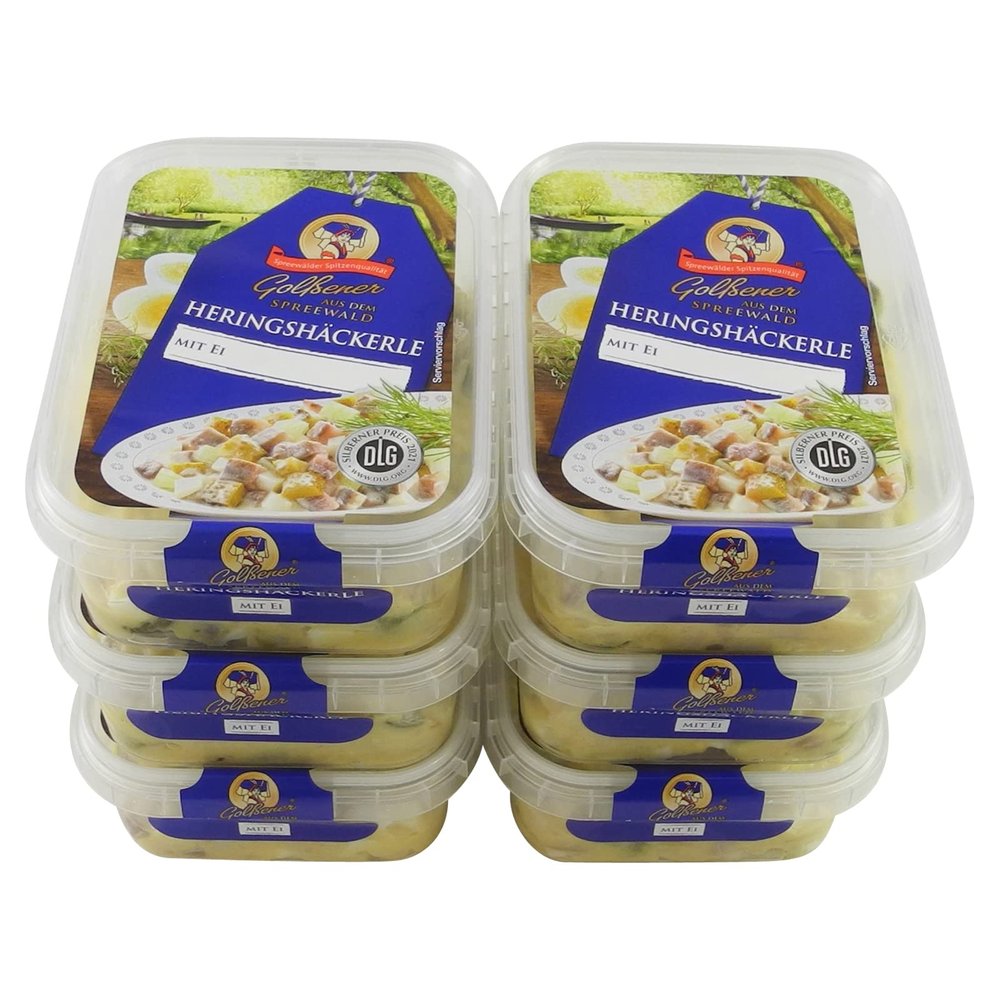 Spreewald-Style Chopped Herring with Egg, 6-Pack (6 x 200 g)