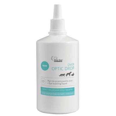 OVER ZOO Optic Drop 130 ml Eye and Eyelid Rinse
