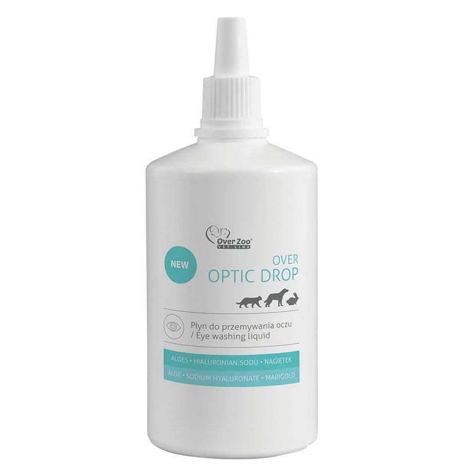 OVER ZOO Optic Drop 130 ml Eye and Eyelid Rinse