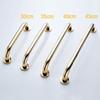 QSCTYG Bathroom Grab Bar, 50 cm, Copper, Gold-Finish Brass view 3