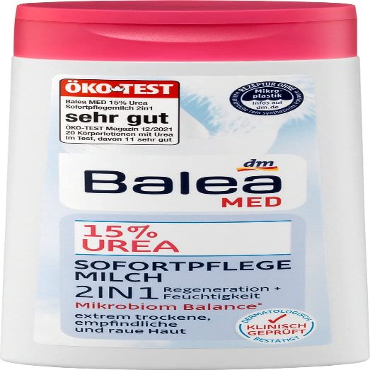 15% Urea Instant Care Lotion 2-in-1 Regeneration + Hydration, Microbiome Balance – For Extremely Dry, Sensitive and Rough Skin – 250 mL