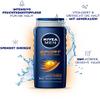 NIVEA MEN Sport Body Wash, 400 ml, Mineral-Enriched Refreshing Shower Gel for Active Men view 2