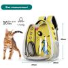 PETCUTE Pet Backpack for Cats and Dogs, Lightweight Space Capsule Carrier with Breathable Mesh, Airline-Approved view 3