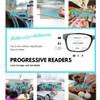 ProEyes Lynx Progressive Blue-Light-Blocking Readers, Red, 1.00 view 4