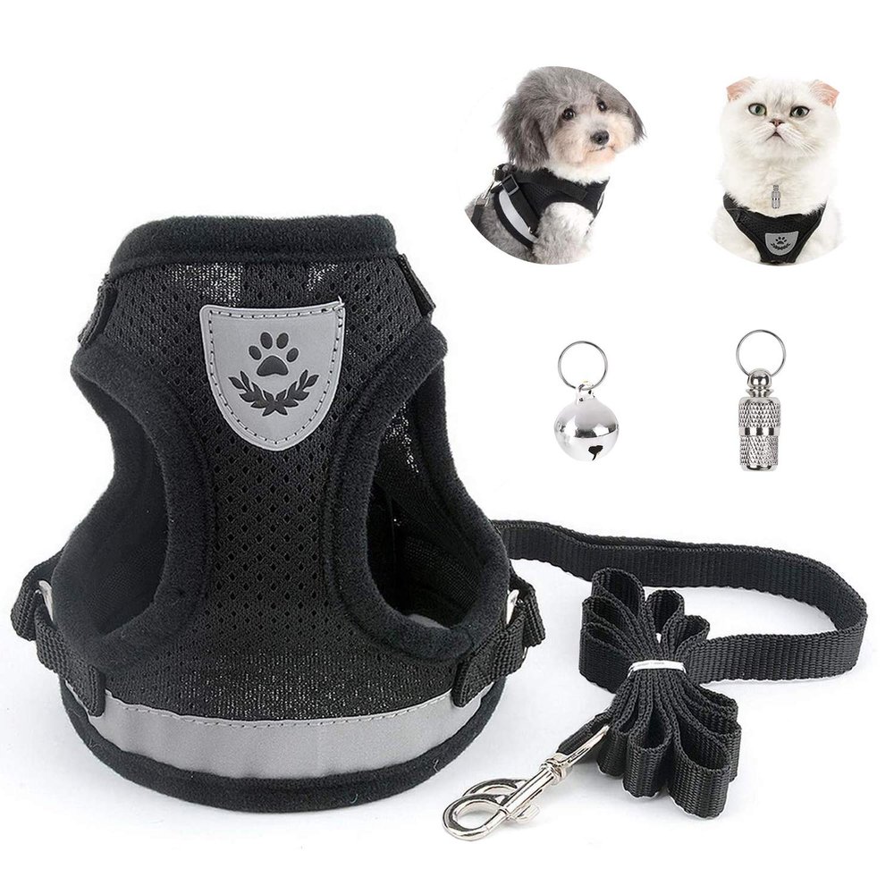 BOJLY Cat Harness with Leash Escape-Proof