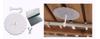RAILONCH Baby Bed Canopy, Princess Lace Mosquito Net, Dark Blue view 2