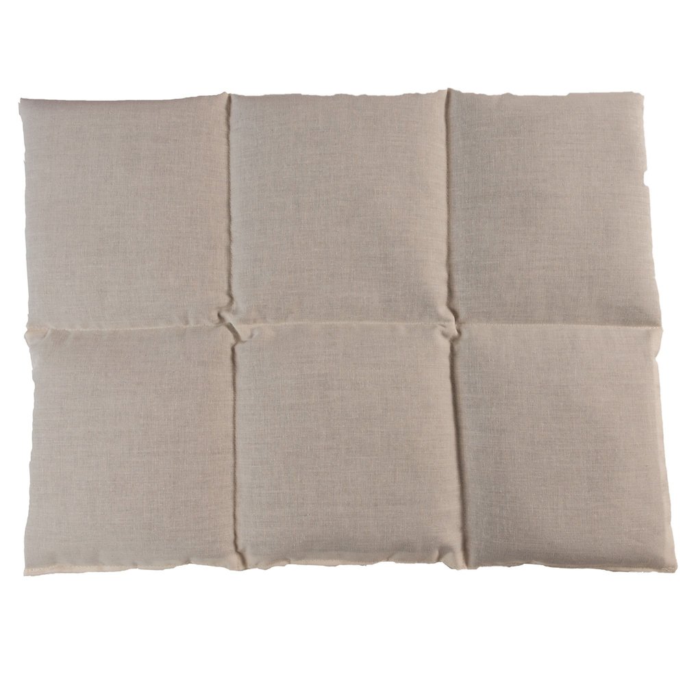 Giraffenland Rapeseed Heat Pillow 40 x 30 cm, 6-Chamber, Off-White