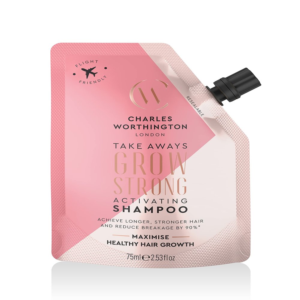 Charles Worthington Grow Strong Activating Shampoo, On-the-Go