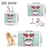 Hengpai Draw Cat in Sweater in Snow, Warm Printed Pet Blanket and Bed Cover view 3