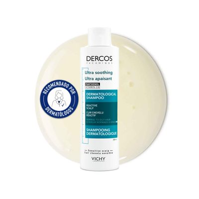 Vichy Dercos Technique Anti-Itch Shampoo for Sensitive Scalp, 200 ml