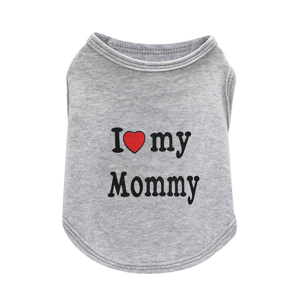 PetPhindU Dog Vest T-Shirt I Love My Daddy
