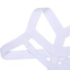 Mufeng Men's Stretch Chest Harness, Nylon, Black and White, One Size view 4