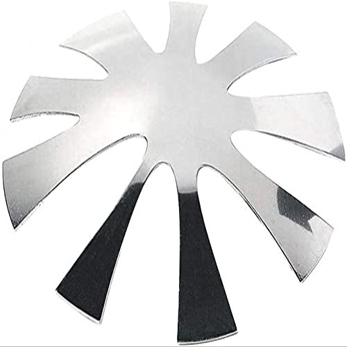 Easy French Smile Cut Line Edge Nail Cutter, Acrylic Easy French Smile Cut V-Line Tips Manicure Edge Trimmer, Almond Shape Pro 9 Gre Nail Art Template Tool, Type A