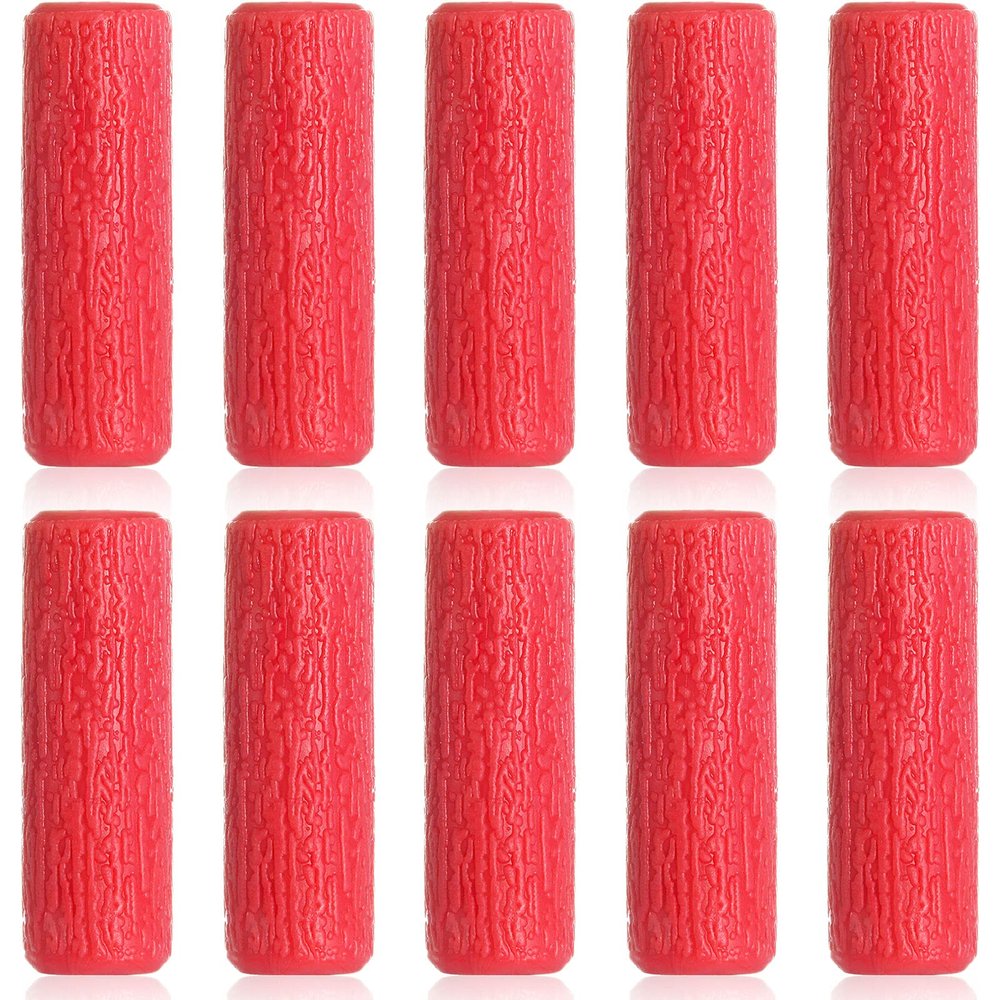 10 Aligner Chewies for Aligner Chompers and Tray Seating (Red)