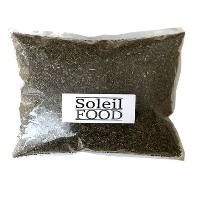 1 kg Dried Rubbed Basil, Finest Quality – Soleilfood