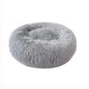 KLIEUWDBAARASRASJ Warm Round Plush Dog Bed and Cat House, Washable, House-D, S, USA view 1