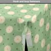 ABAKUHAUS Retro Dog Crate Cover, Spring Plants Yard, Light Green Cream Yellow, 90 x 60 x 70 cm view 4