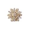 YZDKJ 3-Piece Rotating Snowflake Nail Art Decorations, 3D Spinning Alloy Charms, K8 1777 view 1