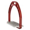 Acavallo ARCO Evolution Alupro Stirrup Irons | Color: Red | Size: One Size view 1