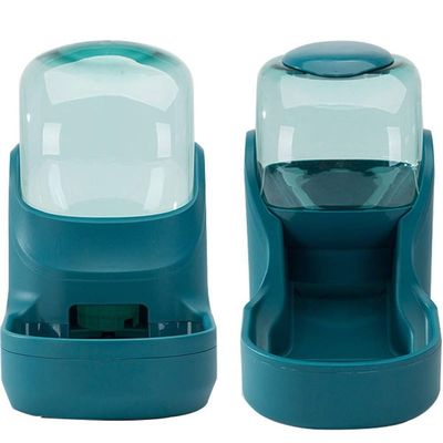 BLOSSOMLIFE Automatic Cat Feeder, 1-Gallon Gravity Feeder and Waterer for Cats and Small Dogs