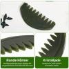 Lurrose Jade Gua Sha Hair Comb, Random Dark or Light Color view 2