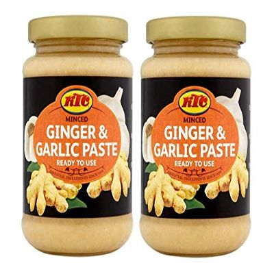 KTC Garlic and Ginger Paste, 210 g, 2-Pack