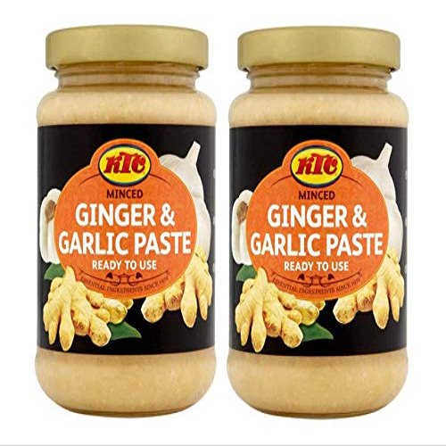KTC Garlic and Ginger Paste, 210 g, 2-Pack