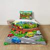 Morbuy Kids' Cartoon Bedding Set, Microfiber, 2-Piece view 1