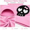 Petitebelle Dog Shirt with Skull Face, XS, Pink view 3