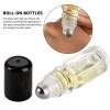 minkissy 25-Piece Roll-On Perfume Bottles, Rollerball Containers for Lip Gloss, Essential Oils and Hair Perfume, Portable Travel Crystal Glass Bottles view 3