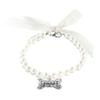RayMinsino Adjustable Pet Necklace with Bone Pendant view 1