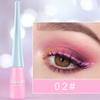 Matte Liquid Eyeliner, Quick-Drying Waterproof Eyeliner (Pink) view 2