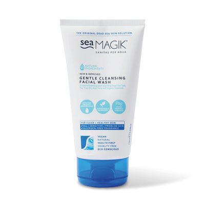 Sea Magik Facial Cleanser for Acne-Prone, Dry, Sensitive and Oily Skin, Vegan, Cruelty-Free (150 ml)